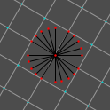 60° Circle Vertices