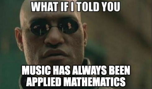 What if I told you music has always been applied mathematics